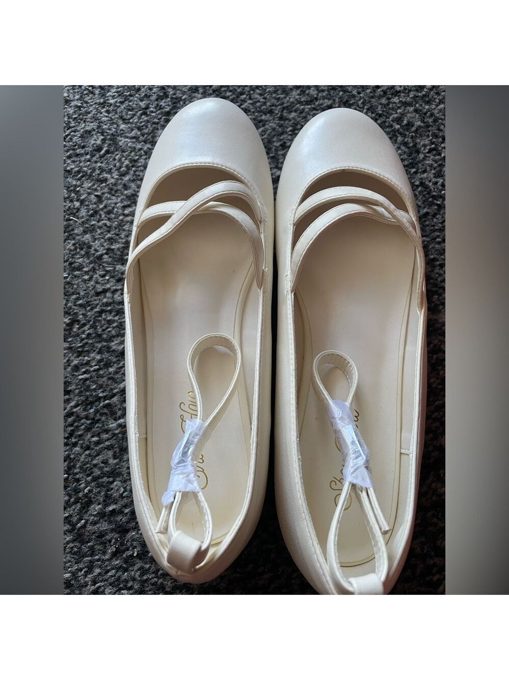 Ankle Strap Ballet Flats Women's Shoes - Picture 7 of 10
